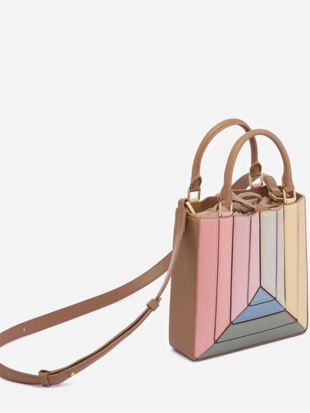 Mlouye Sera tall tote mini In Pastels- Excellent Condition